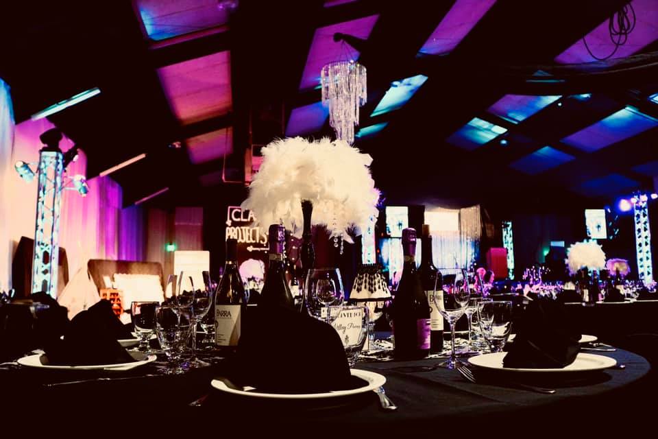Mardi Gras Tables