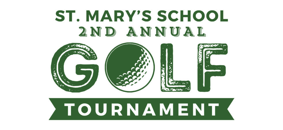 St. Mary's School 2nd Annual Golf Tournament Logo