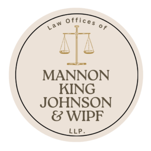 The Law Office of Mannon, King, Johnson & Wipf, LLP Logo